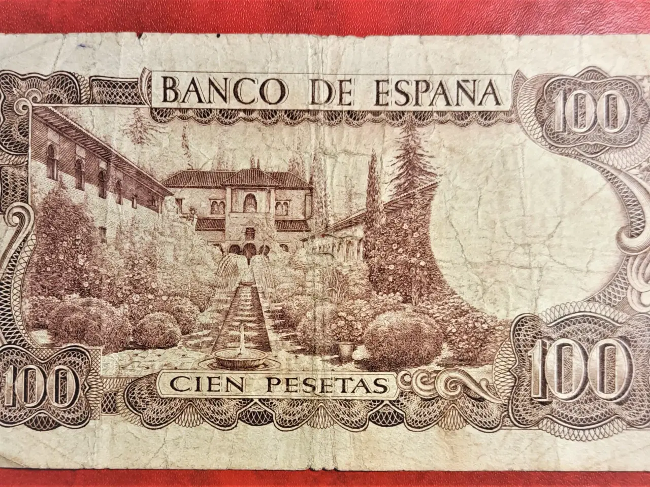 Billede 2 - SPANIEN SPAIN 100 PESETAS 1970 + 1000 PESETAS 1992