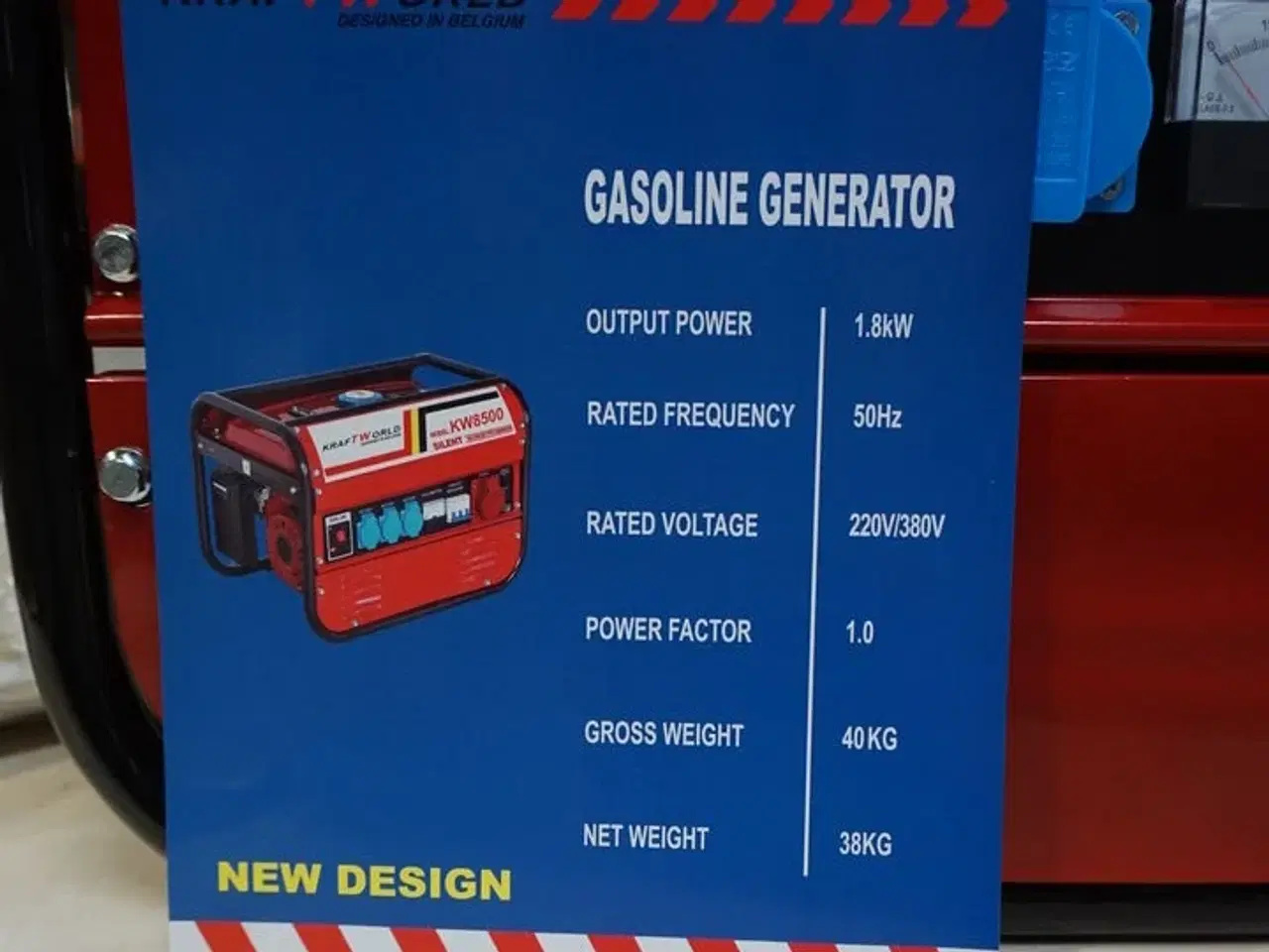 Billede 8 - KraftWorld KW8500 Benzin generator Silent