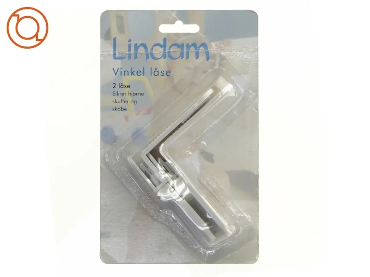 Billede 1 - Vinkel låse fra Lindam (str. 18 x 11 cm)