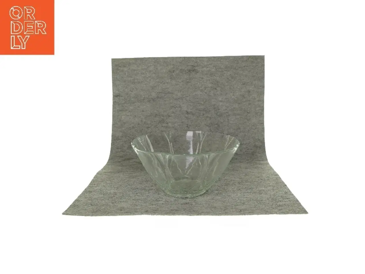 Billede 1 - Glasskål  (str. HØ:10x21)