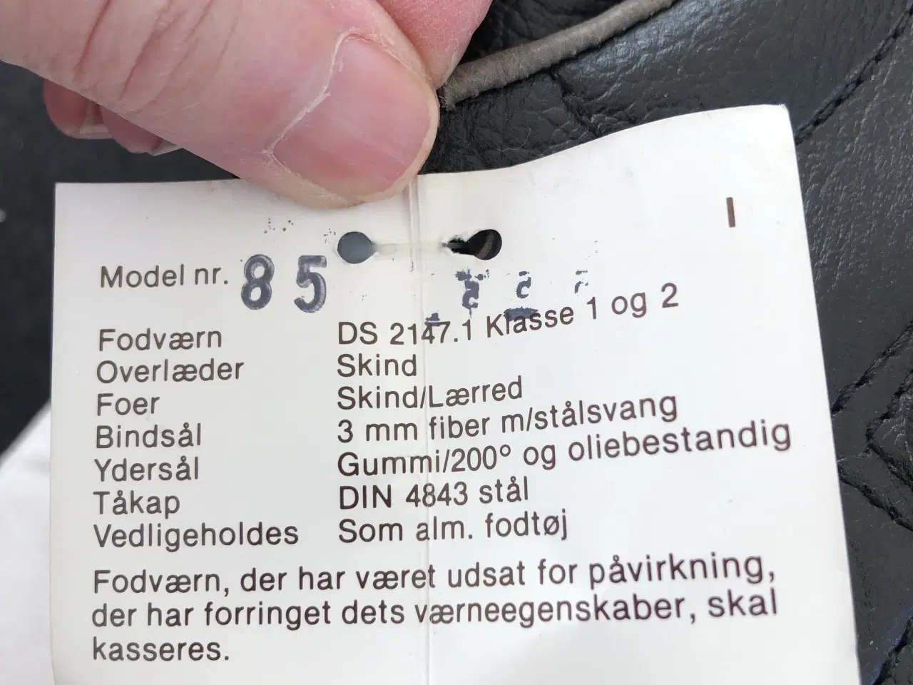 Billede 11 - Sikkerhedssko str. 39