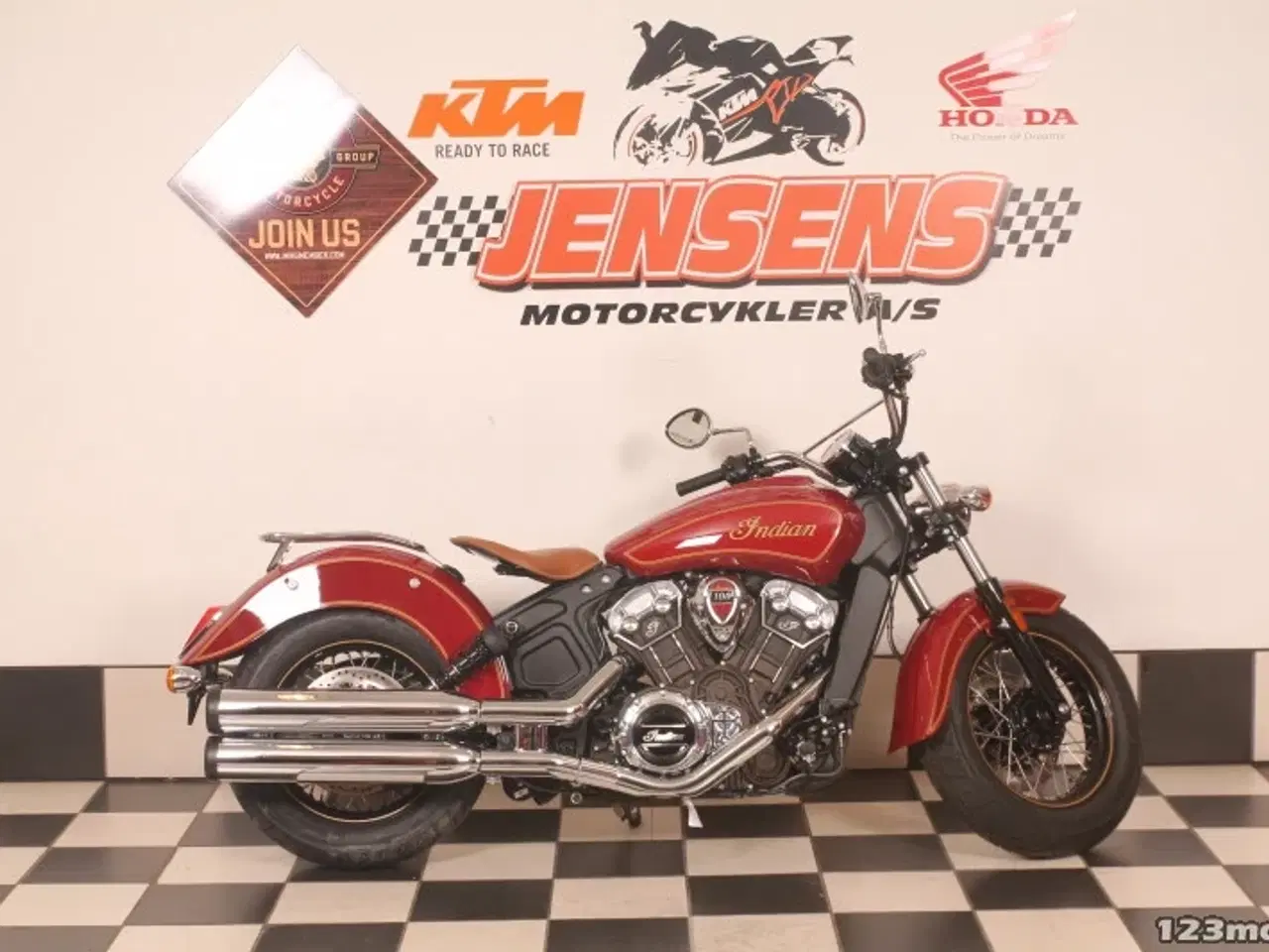 Billede 1 - Indian Scout 1200 100 th anniversary