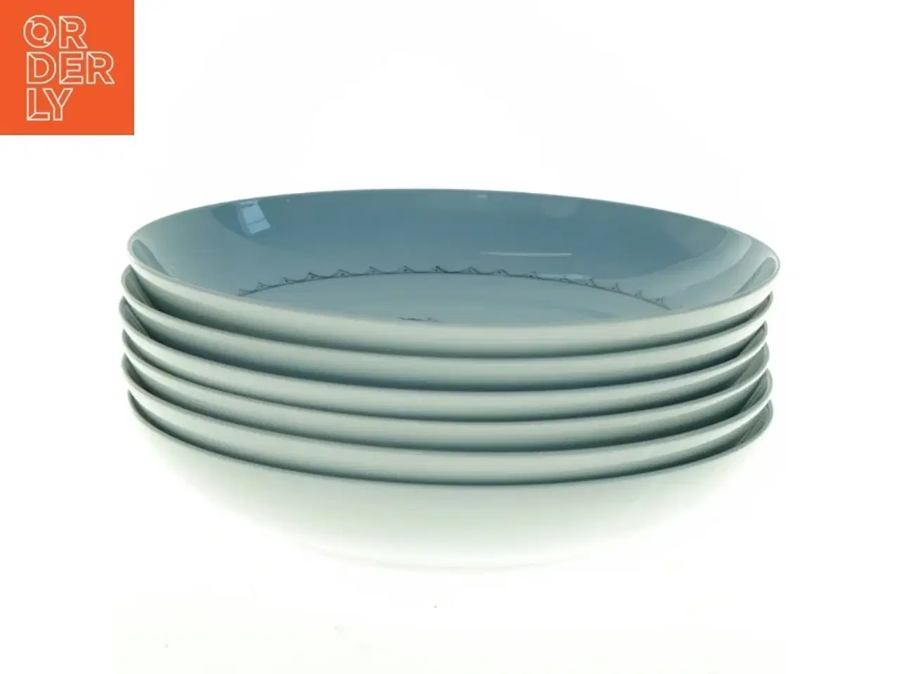 Billede 3 - Porcelænsmiddagstallerkener fra Bing Og Grøndahl (str. Diameter 20,5 cm)