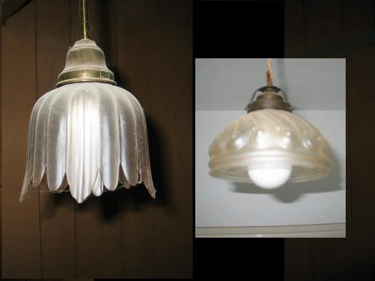Billede 2 - diverse antikke loftslamper