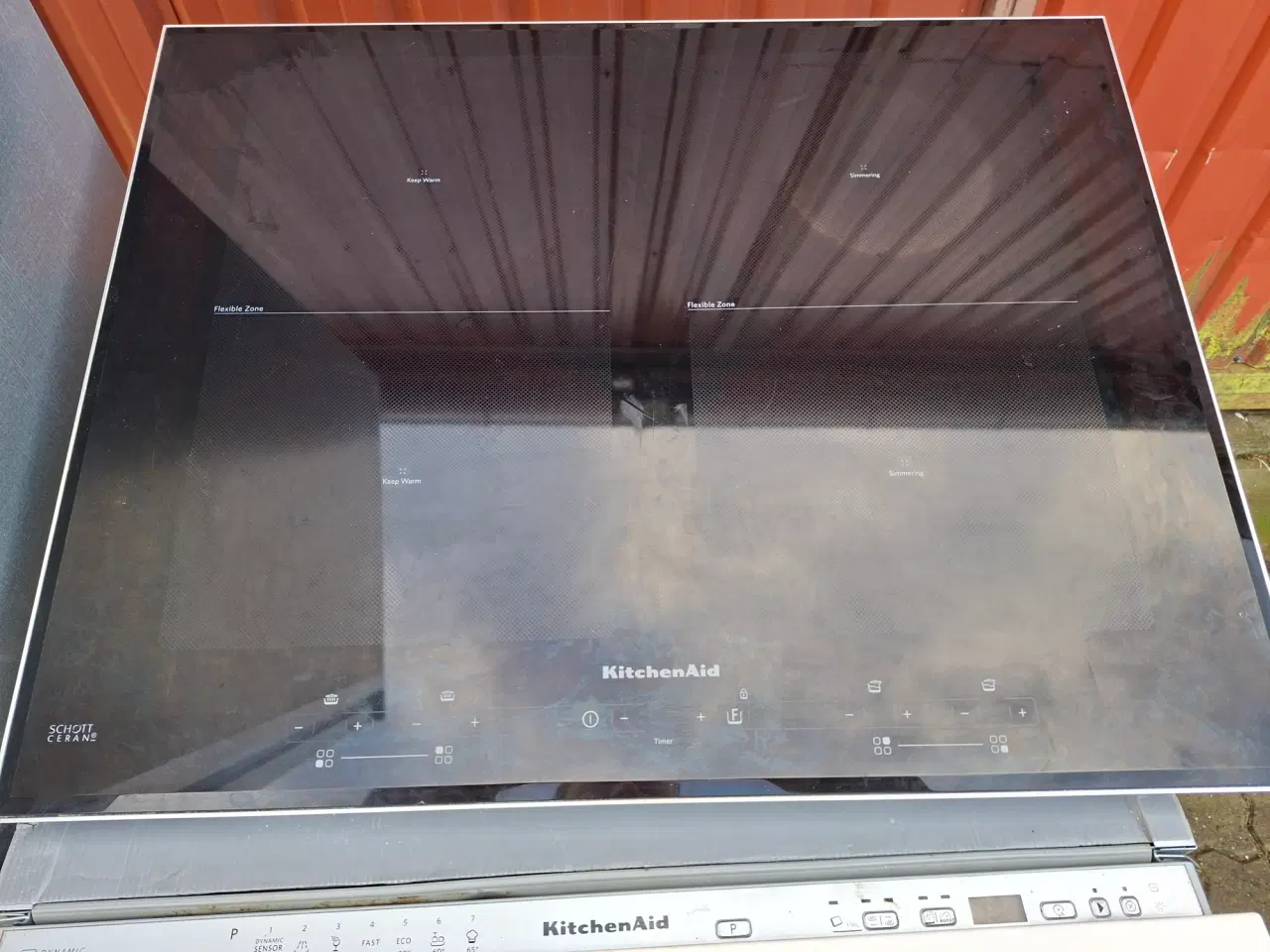 Billede 1 - Keramisk kogeplade med induktion fra KichtenAid