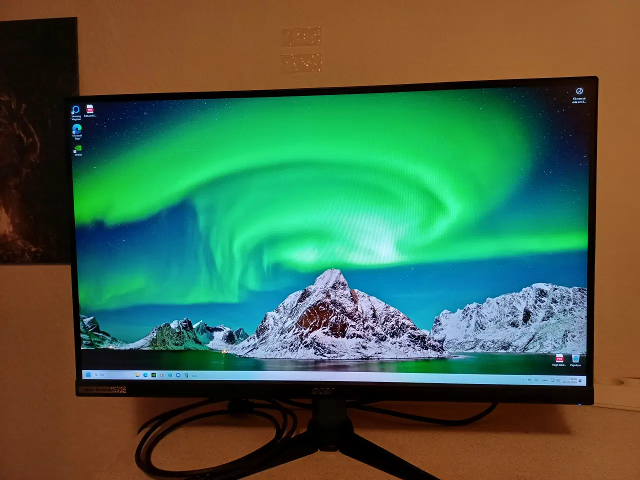 Billede 1 - Acer Nitro VG272U LCD skærm (144hz/27")