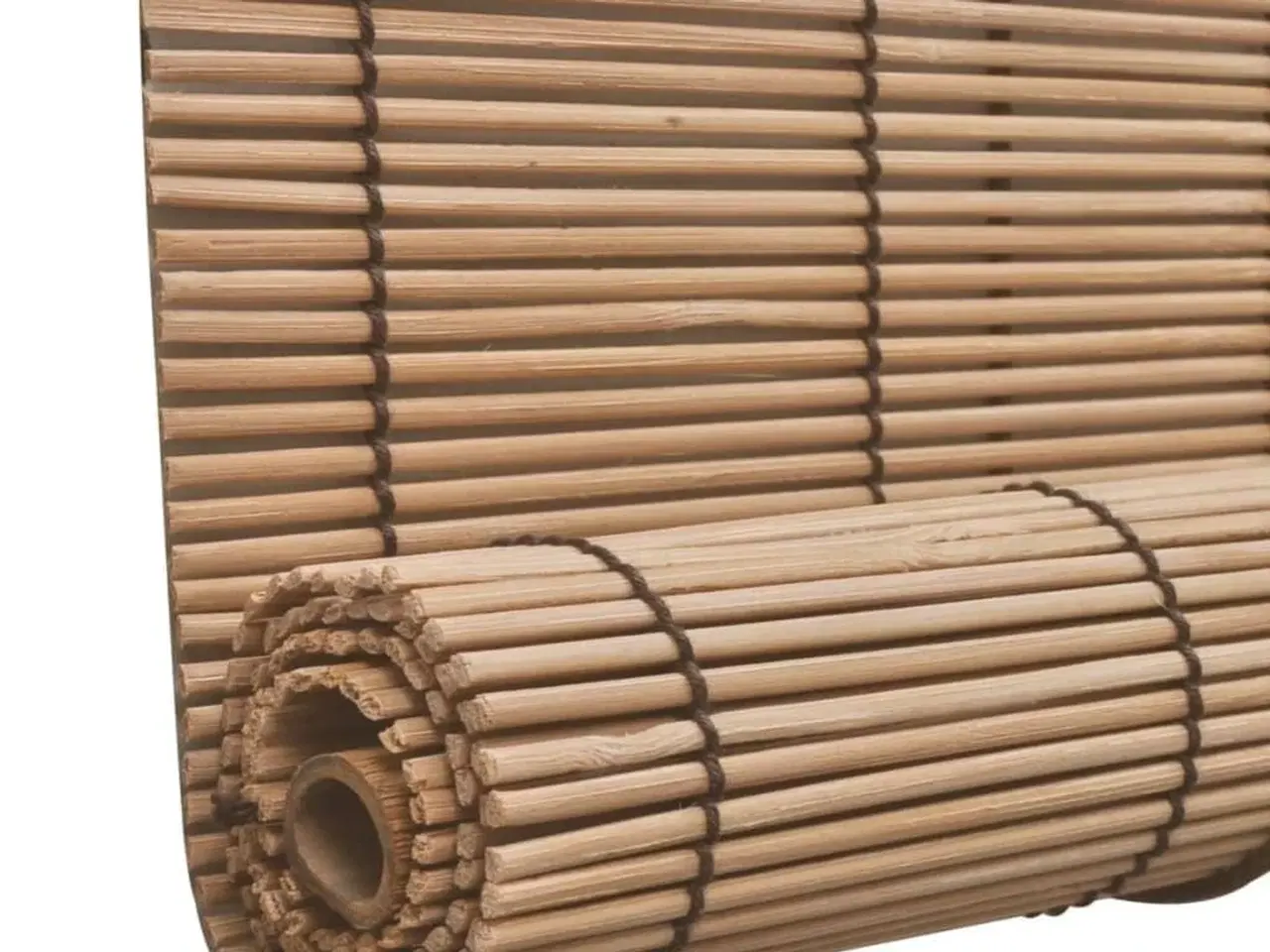 Billede 5 - Rullegardiner 2 stk. 120x220 cm bambus brun