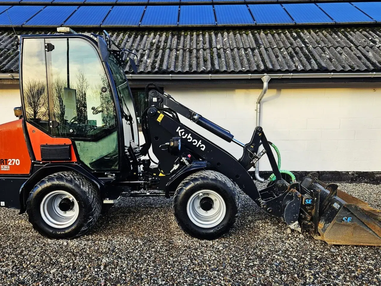 Billede 1 - Kubota RT270 / kun 900 timer / lukket kabine og meget udstyr