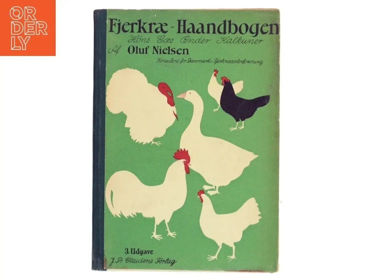 Billede 1 - Fjerkræ-Haandbogen af Oluf Nielsen
