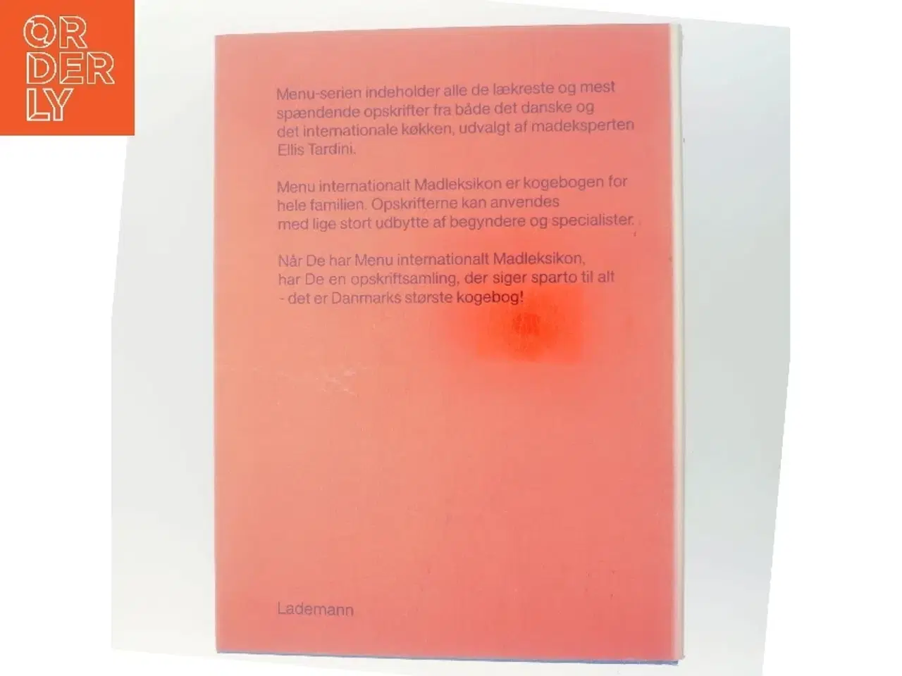 Billede 3 - MENU: Internationalt Madleksikon af Ellis Tardini (Bog)