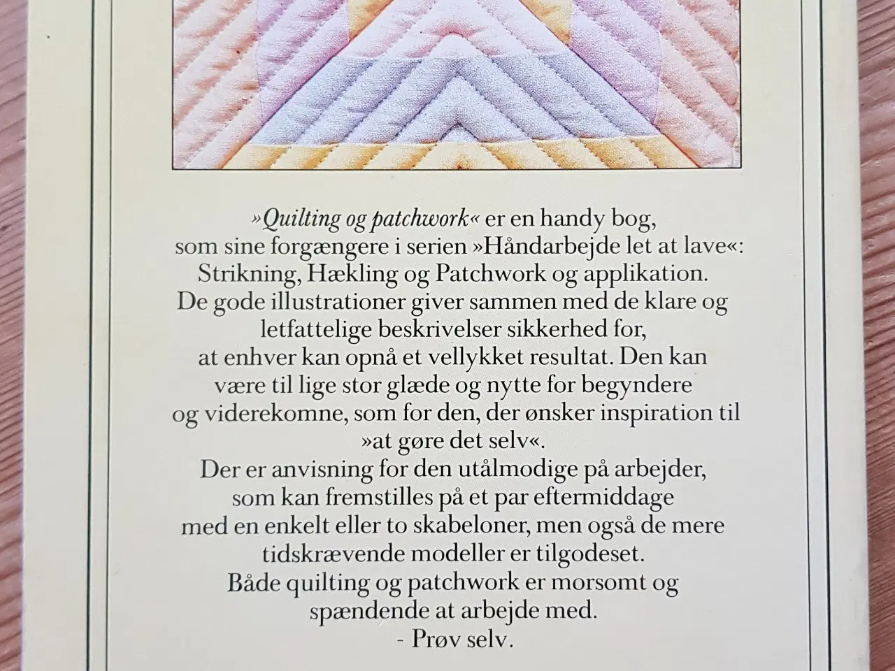 Billede 6 - 3 stk. danske retro patchworkbøger