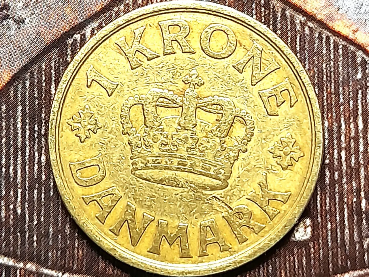 Billede 2 - 1 KRONE 1929 BEDRE ÅR!  Christian X