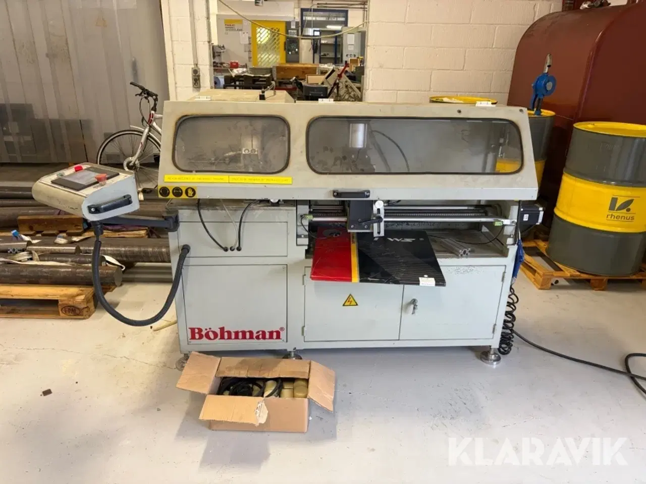 Billede 1 - Alusav Böhman LJJAS-500 med rullebord