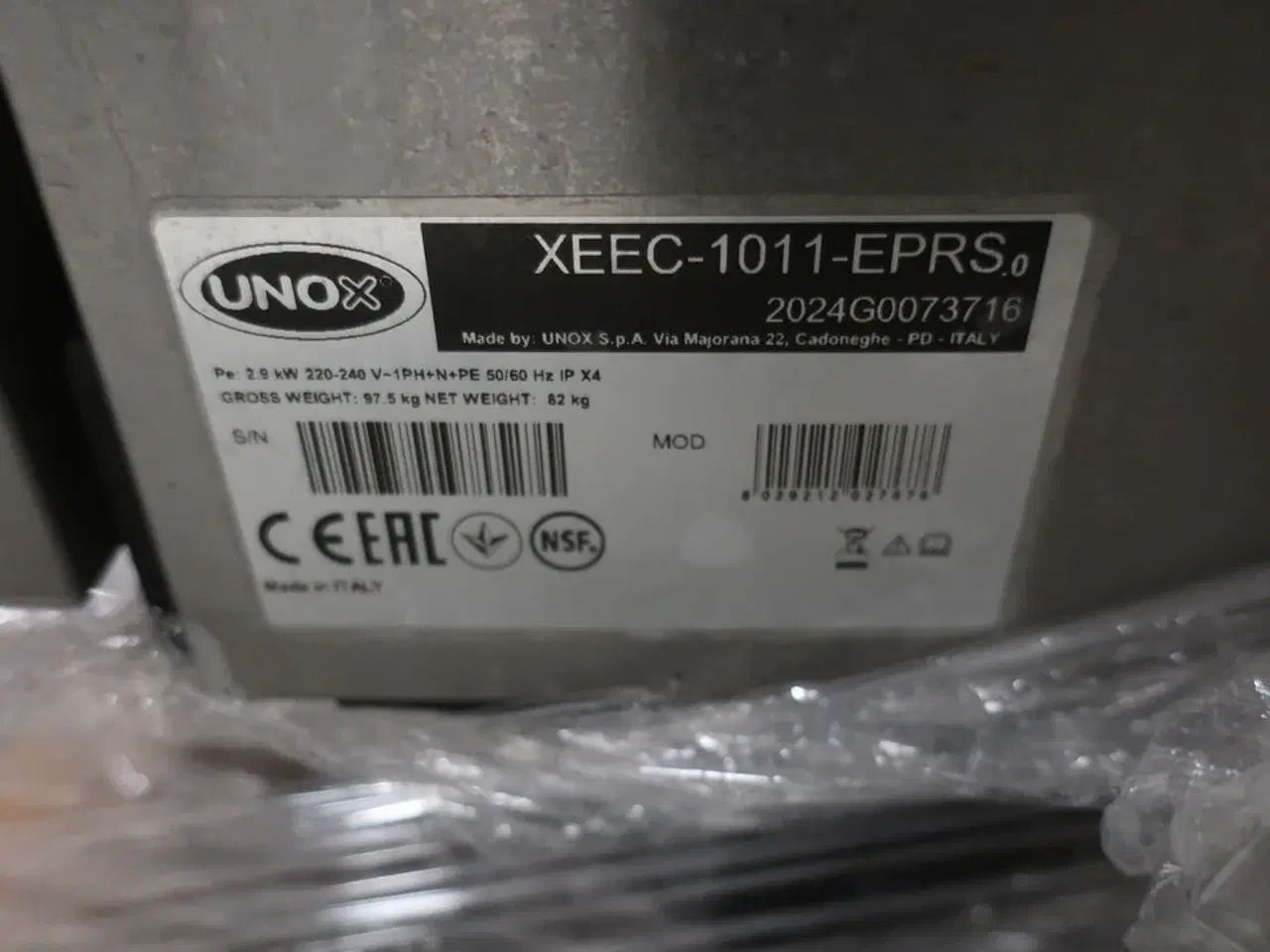 Billede 4 - Varmeskab UNOX XEEC-1011-EPRS "Hot Fridge"
