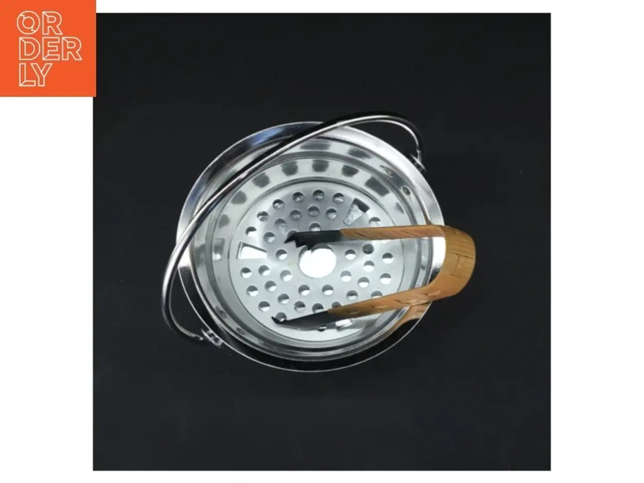 Billede 3 - Isspand i metal (str. Ø. 13 cm. længde. 12,5 cm)