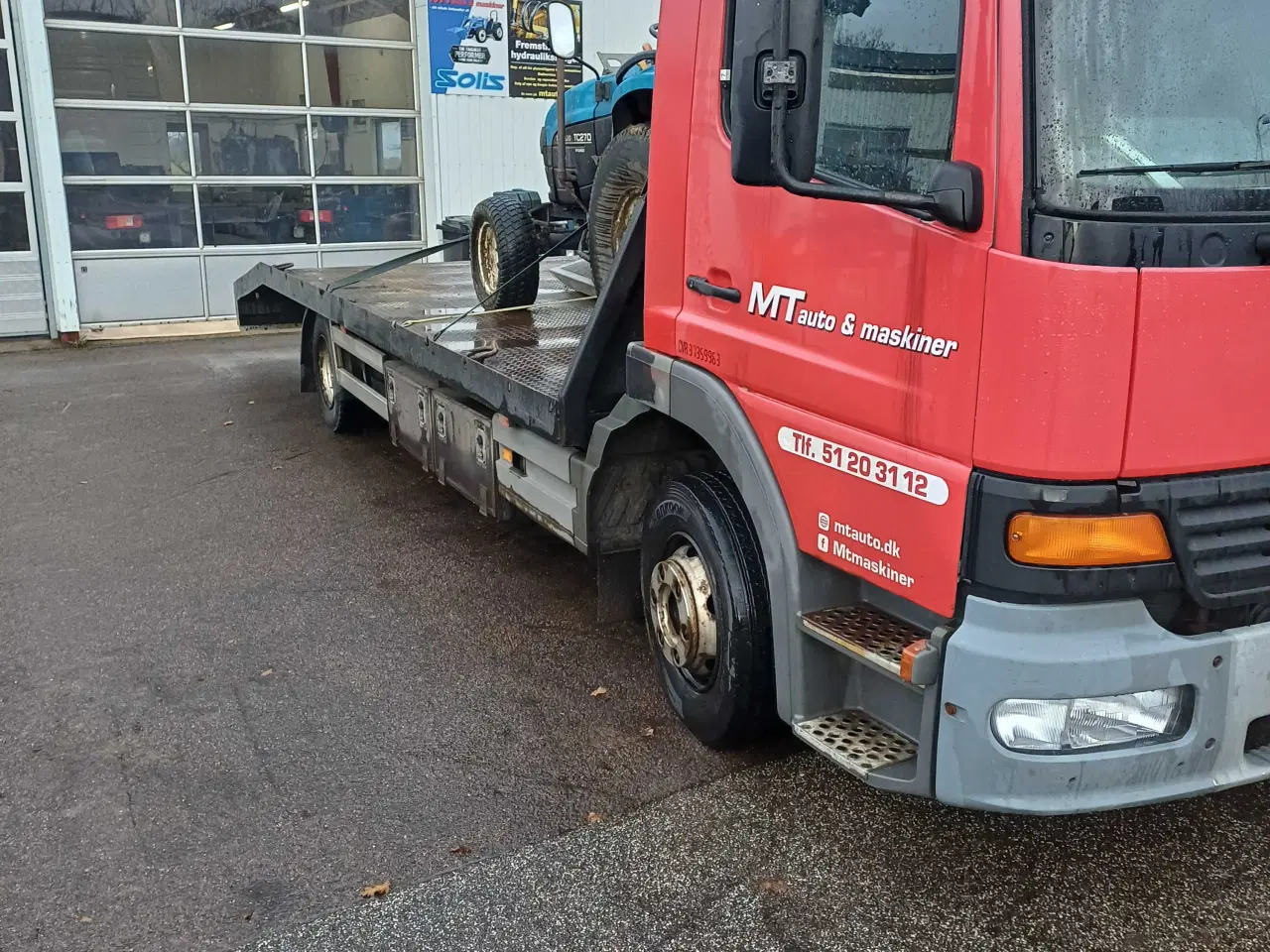 Billede 8 - Lastbil med knæklad 