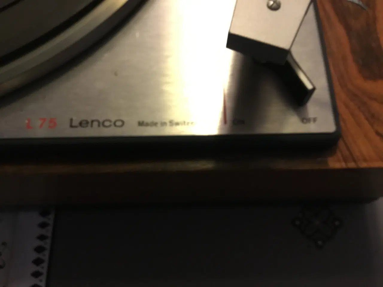 Billede 4 - pladespiller lenco  100 kr  mangler strøm forsynin