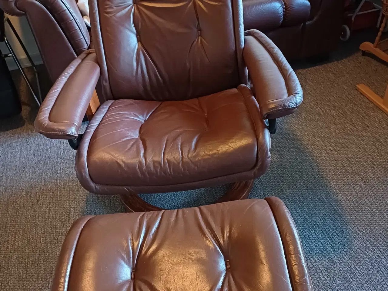 Billede 2 - Læder stole