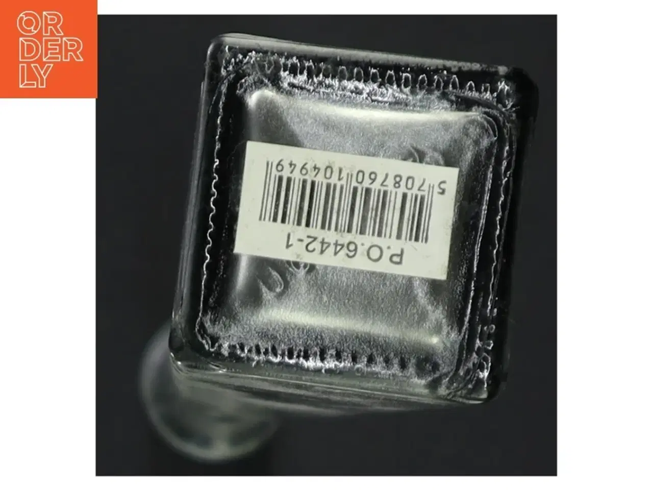 Billede 3 - Gennemsigtig glasvase