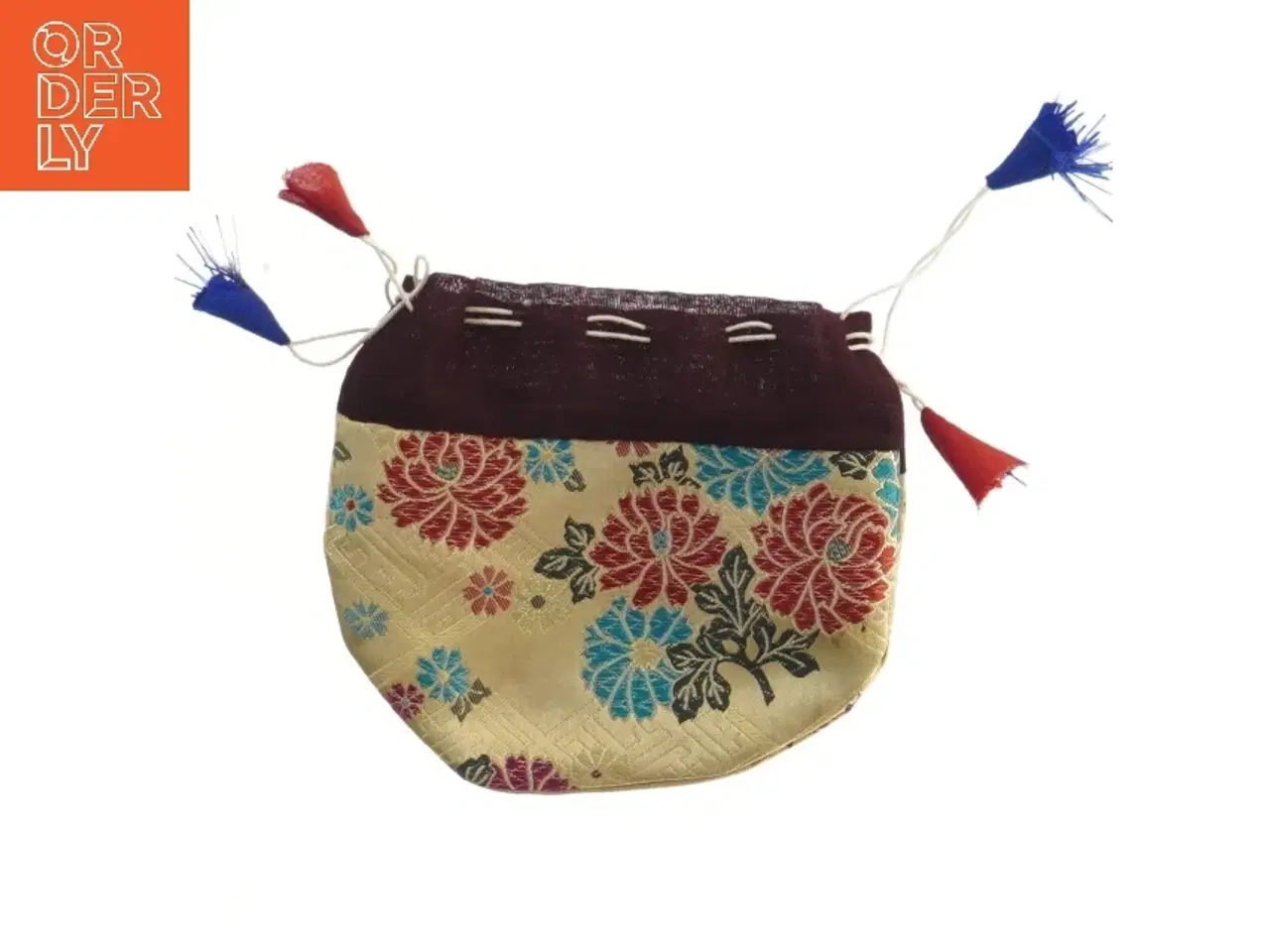 Billede 2 - Lille stof pung (str. 15x13 cm)