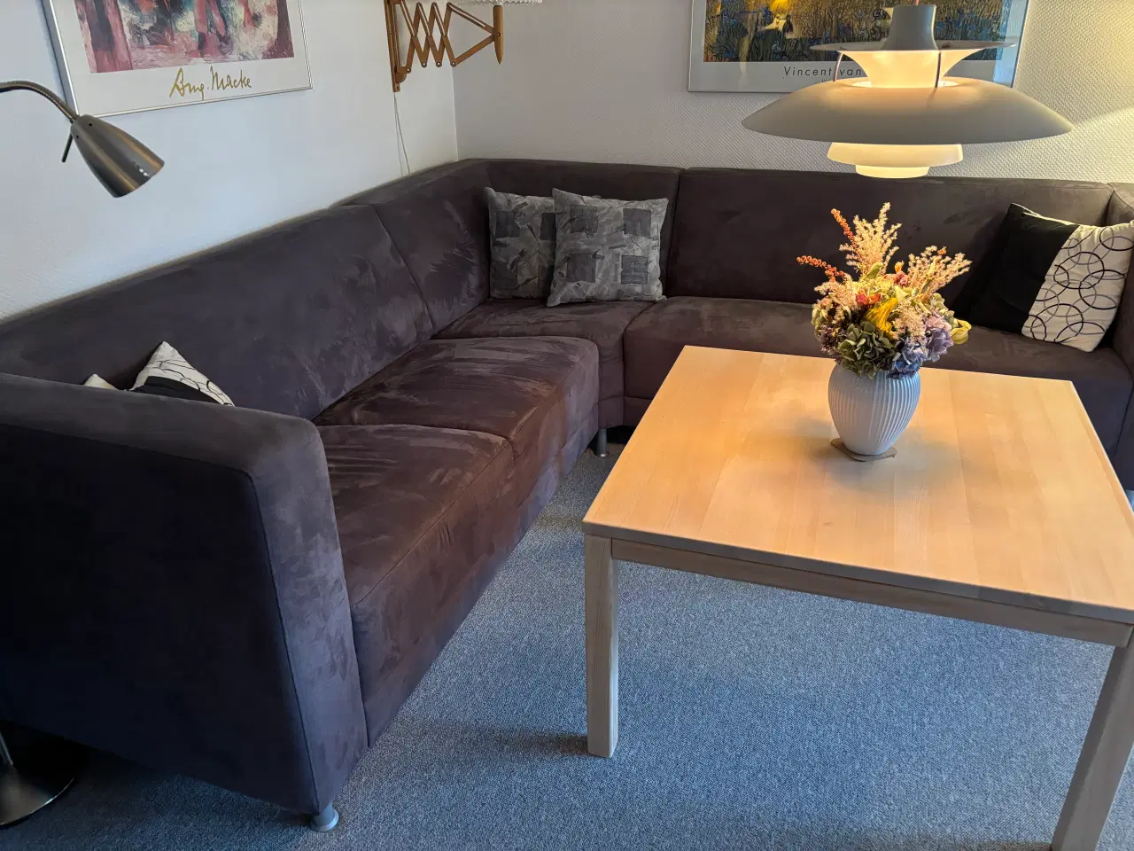 Billede 1 - Hjørnesofa + sofabord