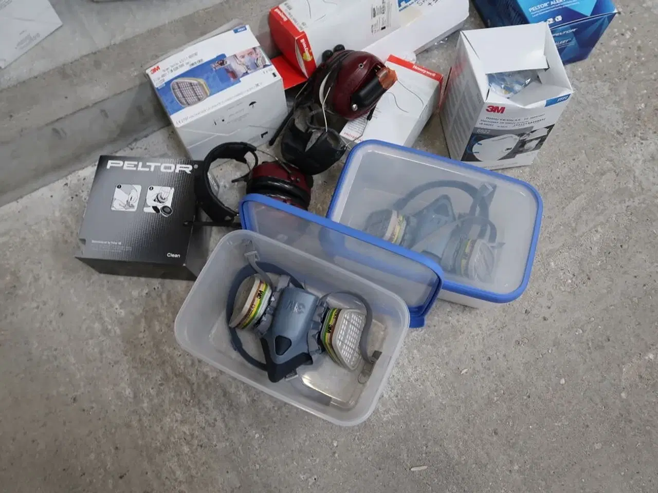 Billede 2 - Div. Åndedrætsværn 3M, filtre, masker m.m.