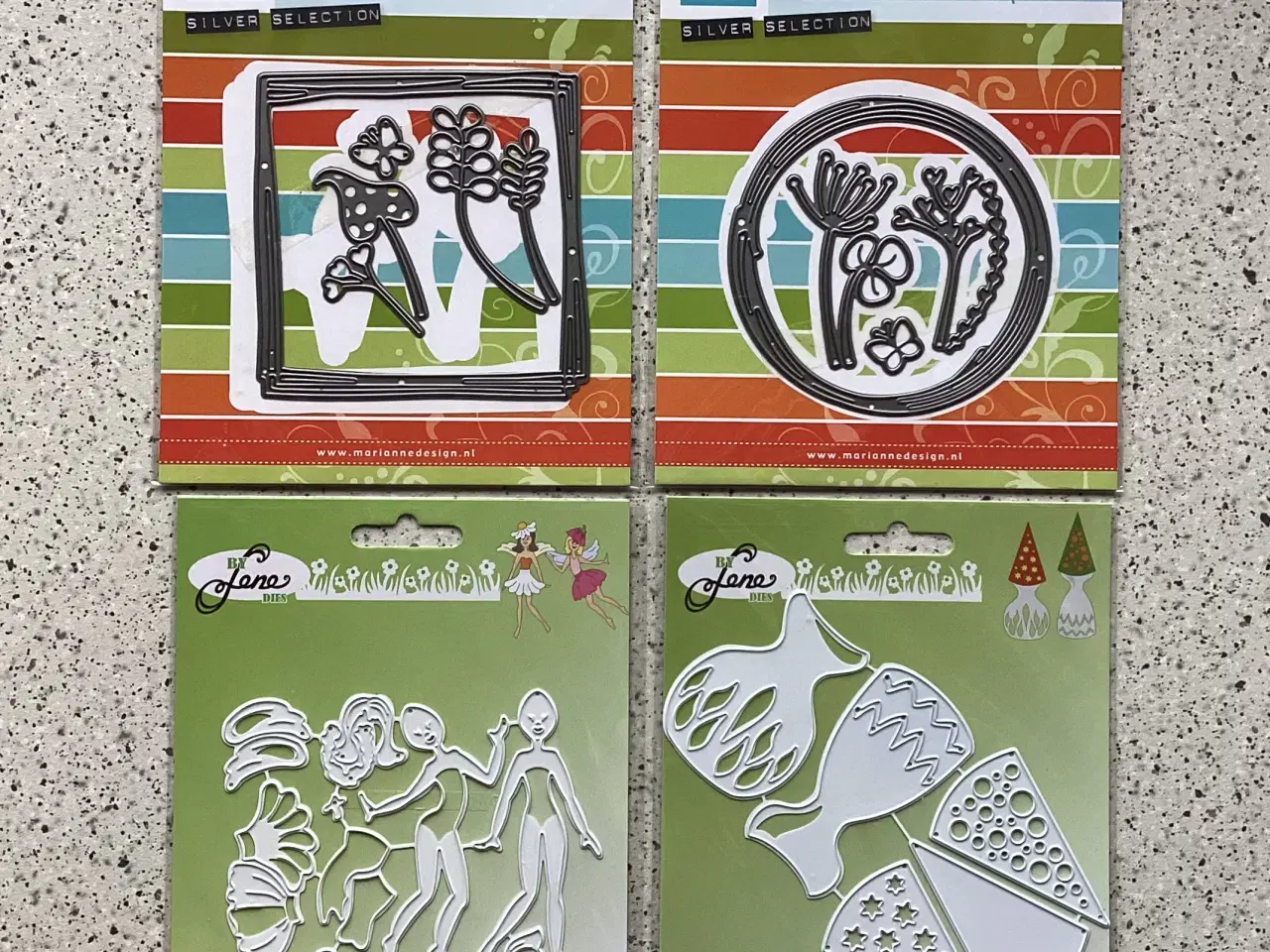 Billede 11 - Scrapbook dies, sæt, embossing, punch, mm. Fra