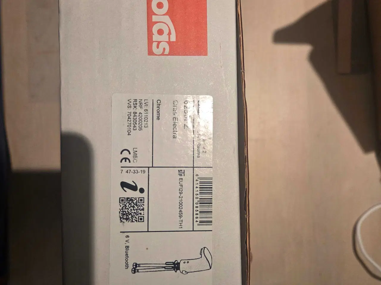 Billede 1 - Oras Berøringsfrit håndvaskarmatur