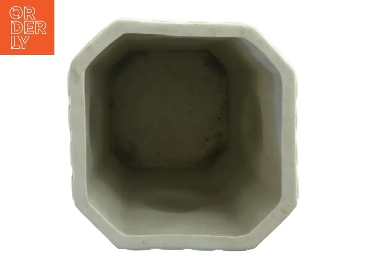 Billede 4 - Hvid keramik potte fra Fbc (str. 25 cm)