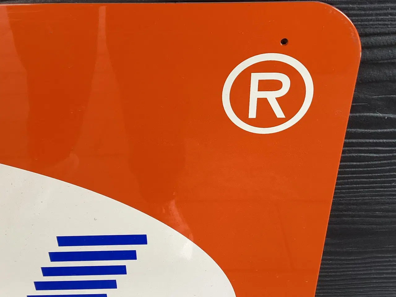 Billede 2 - Stort metalskilt som samlerobjekt