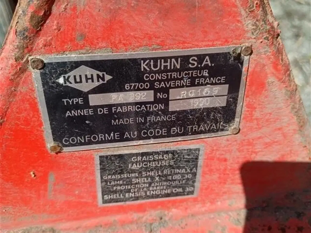 Billede 6 - Kuhn FA 392 fingerklipper