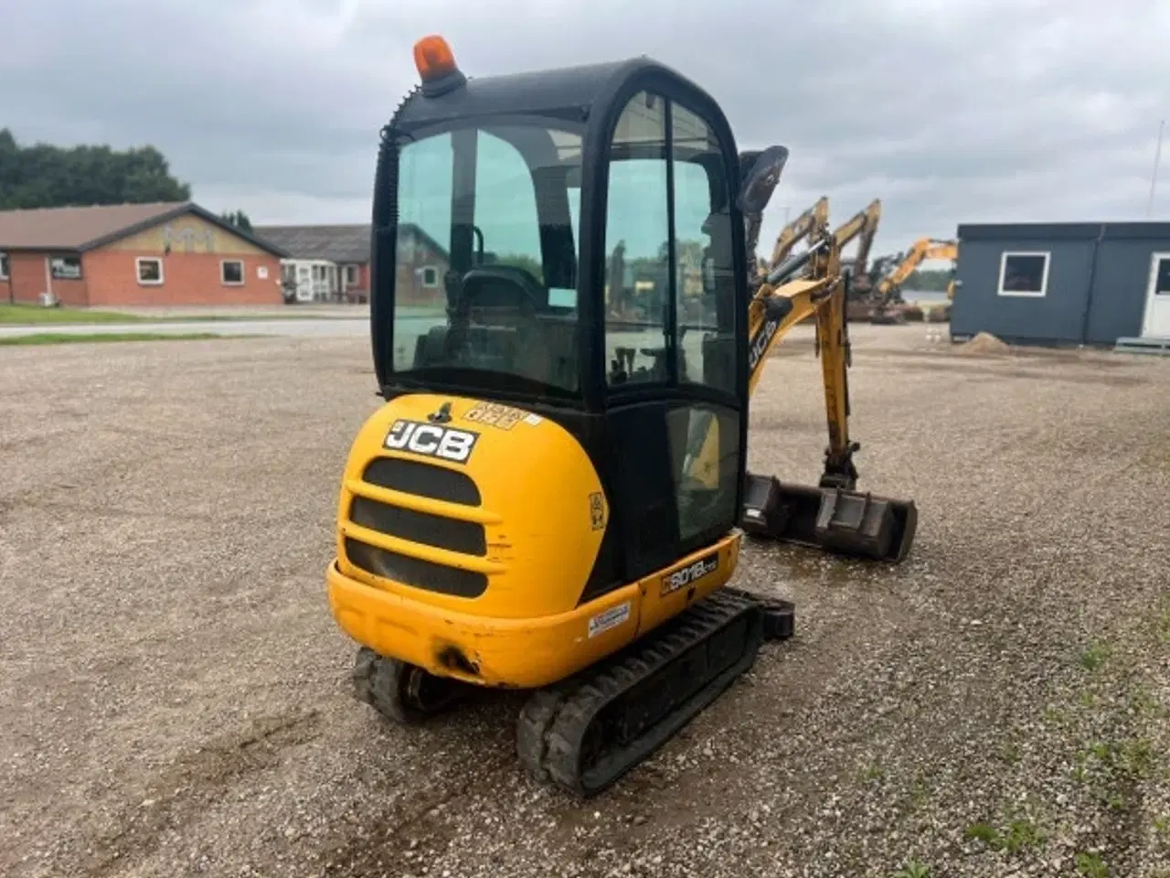 Billede 3 - JCB 8018 minigraver / 1,8T - 3 skovle