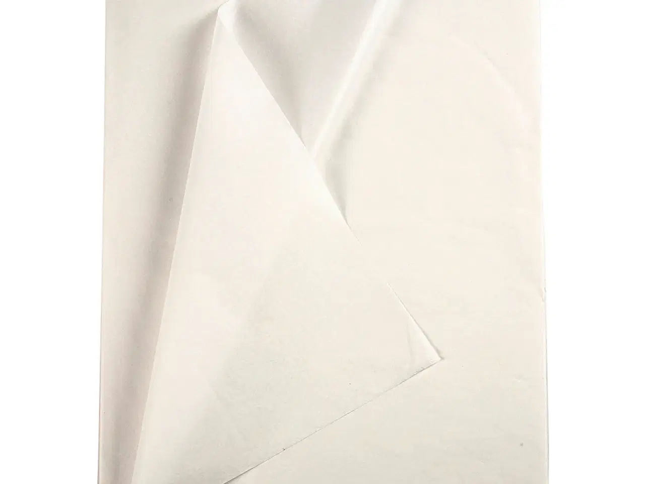 Billede 1 - Silkepapir, ark 50x70 cm, 17 g, hvid, 25ark/ 1 pk.