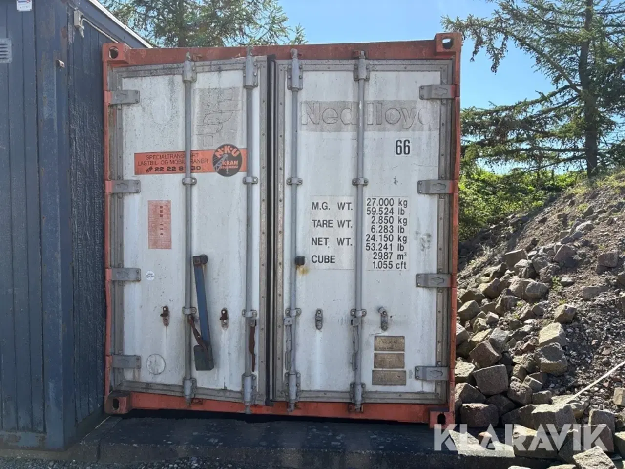 Billede 2 - 20 fods container Nedlloyd lines Rcp