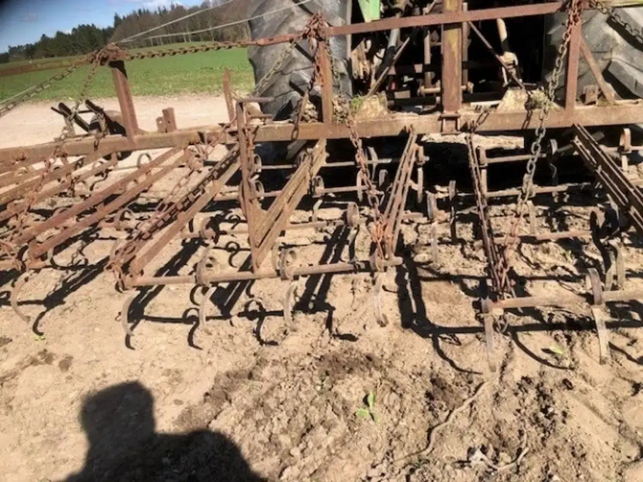 Billede 3 - Gårdspladsrive og muldskudsjævner