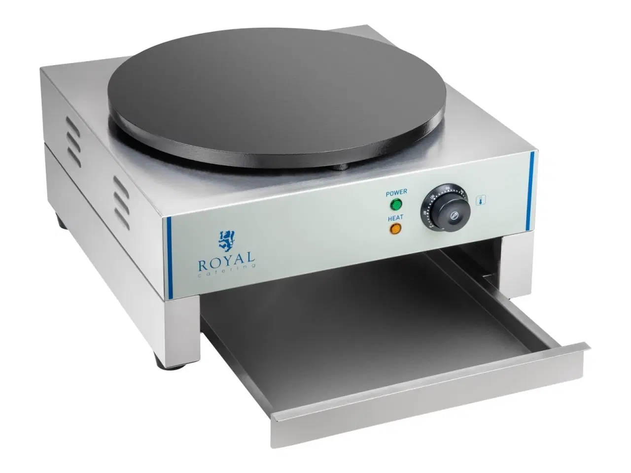 Billede 3 - Elektrisk Pandekagepande med Skuffe (Ø40 cm)