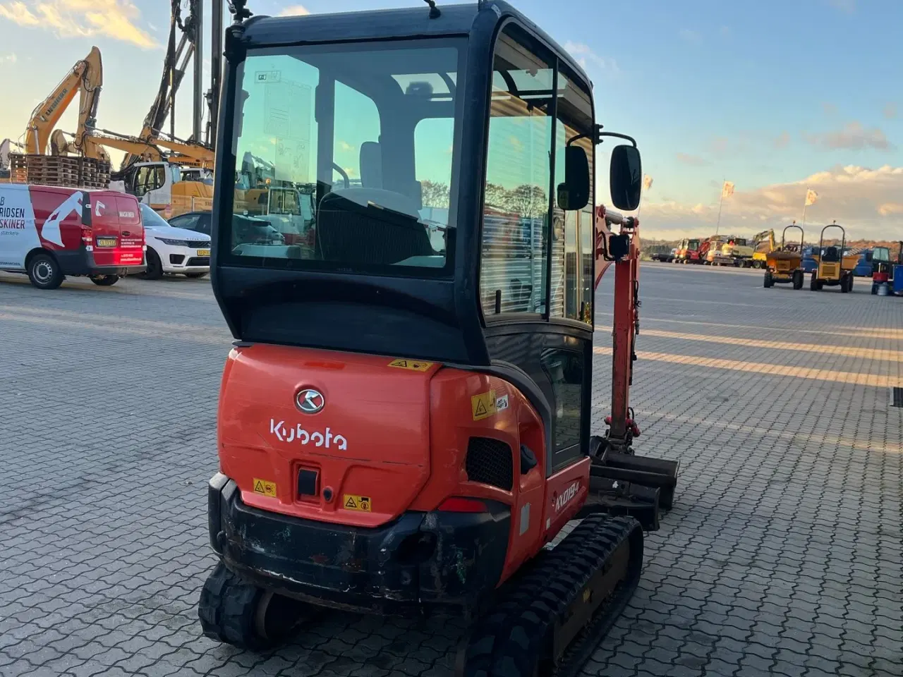 Billede 3 - Kubota KX019-4 Tiltman med Hydraulisk skovl skifte