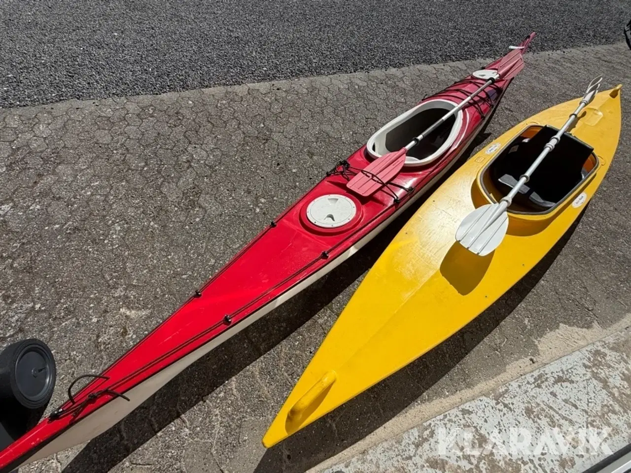 Billede 3 - Kajakker plast og glasfiber - 2 styk