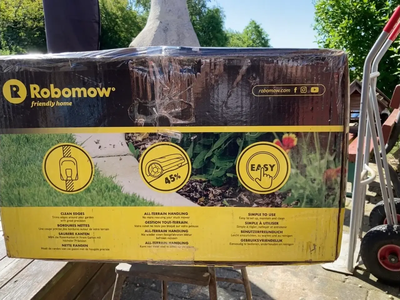 Billede 1 -  Robomow robotplæneklipper RK 1000