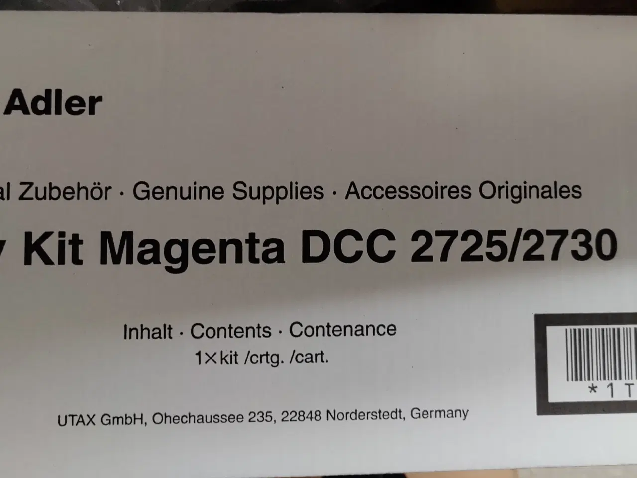 Billede 1 - DCC 2725/2730 - Magenta Laser Toner