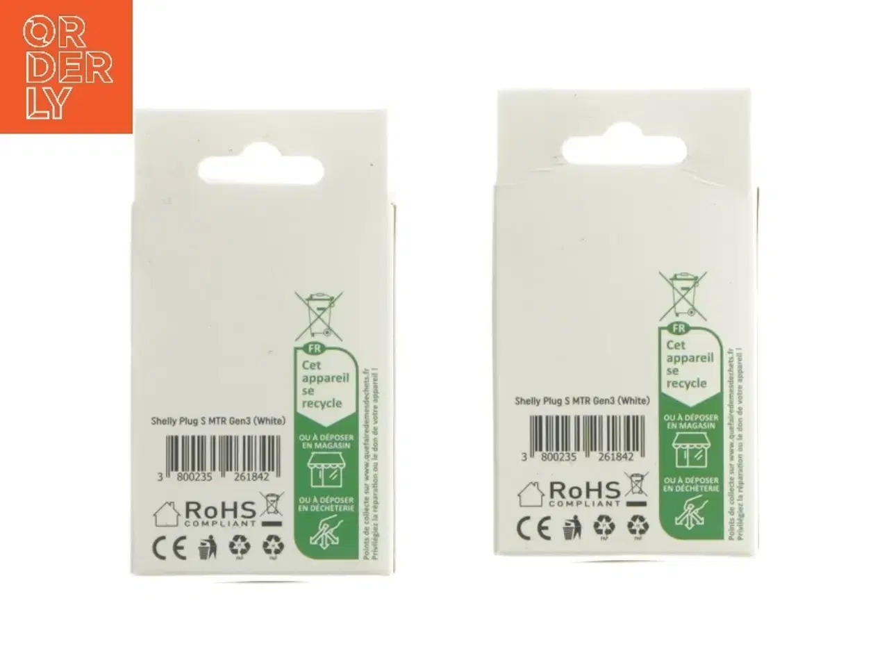 Billede 2 - 2 stk. Shelly Plug S, smart wifi og bluetooth stik fra Shelly (str. 7,5x5,5x5 cm)