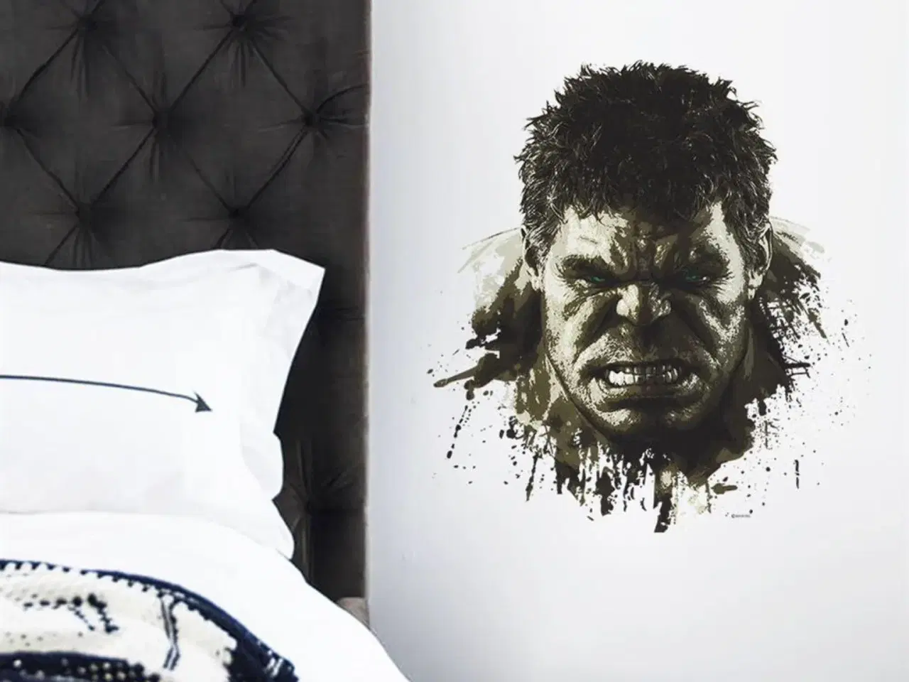 Billede 8 - Hulk wallstickers med Hulk