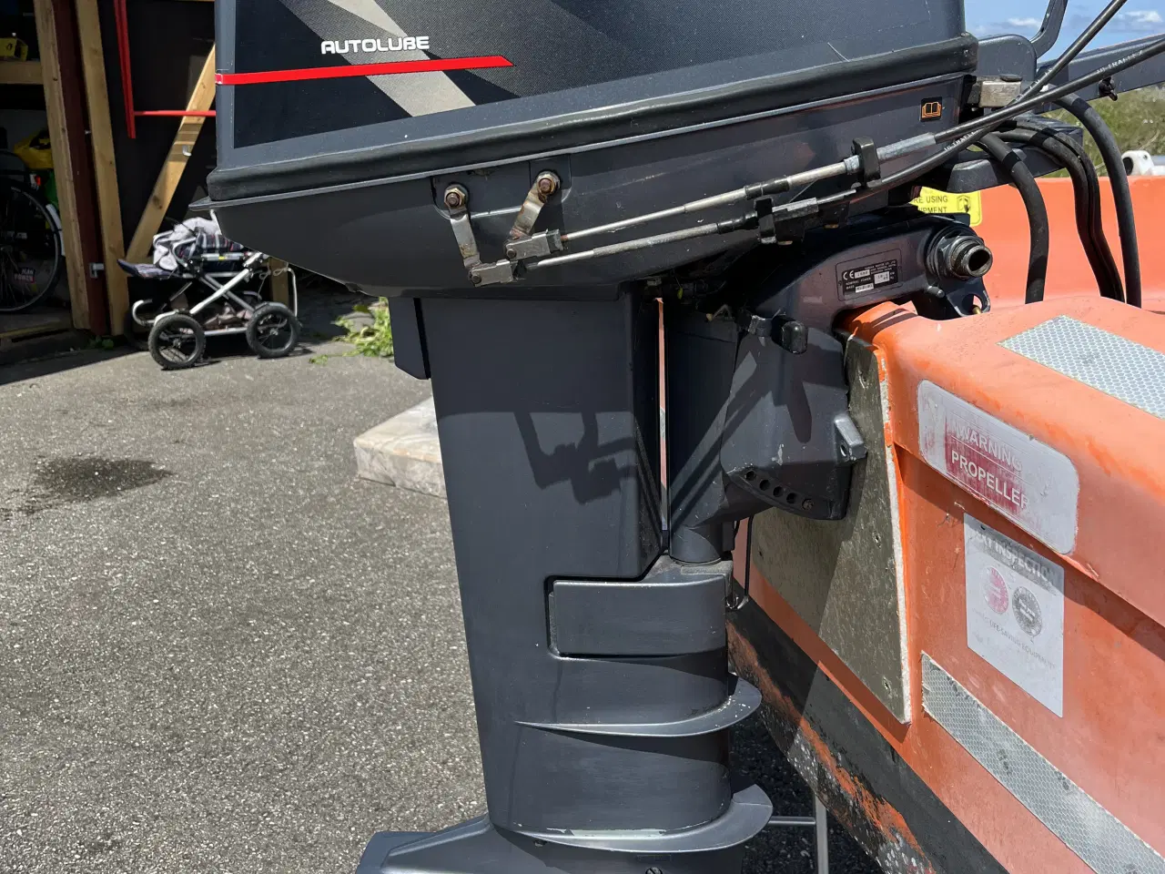 Billede 1 - Yamaha påhængsmotor 25HK. autolube