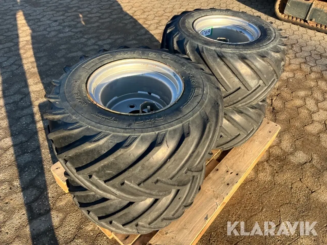 Billede 3 - Minilæsser hjul Giant 26x12.00-12