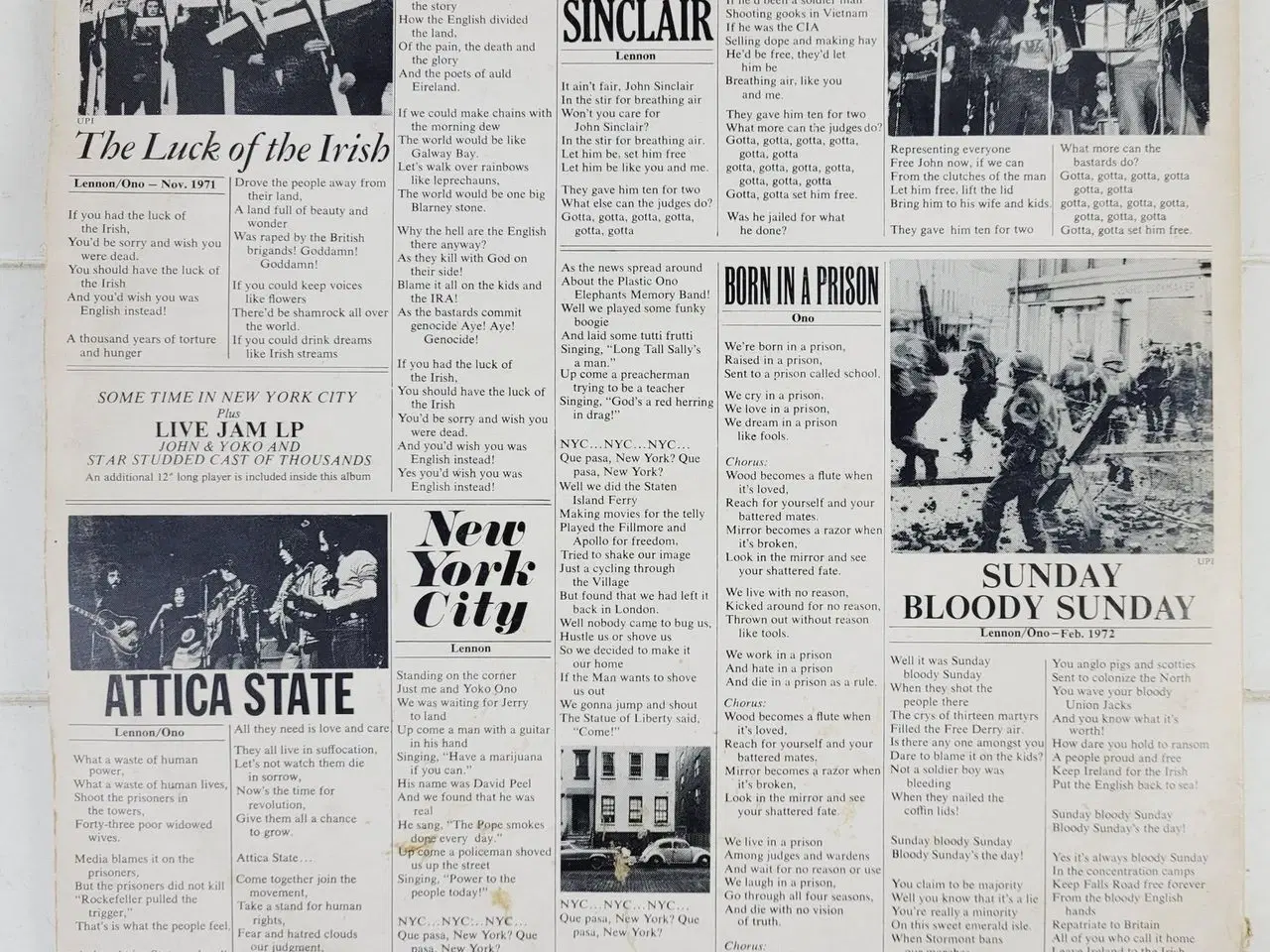 Billede 2 - ⭐️LP: John Lennon - Some Time in New York City