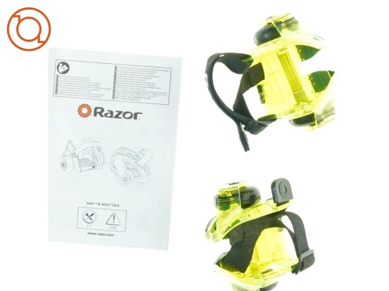 Billede 3 - Razor Jetts hæl-rulleskøjter fra Razor (str. Max 80 kilo)