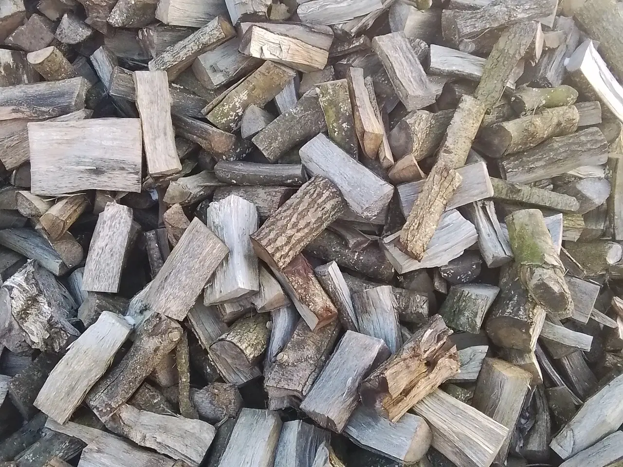 Billede 1 - Brænde  tørt løvtræ