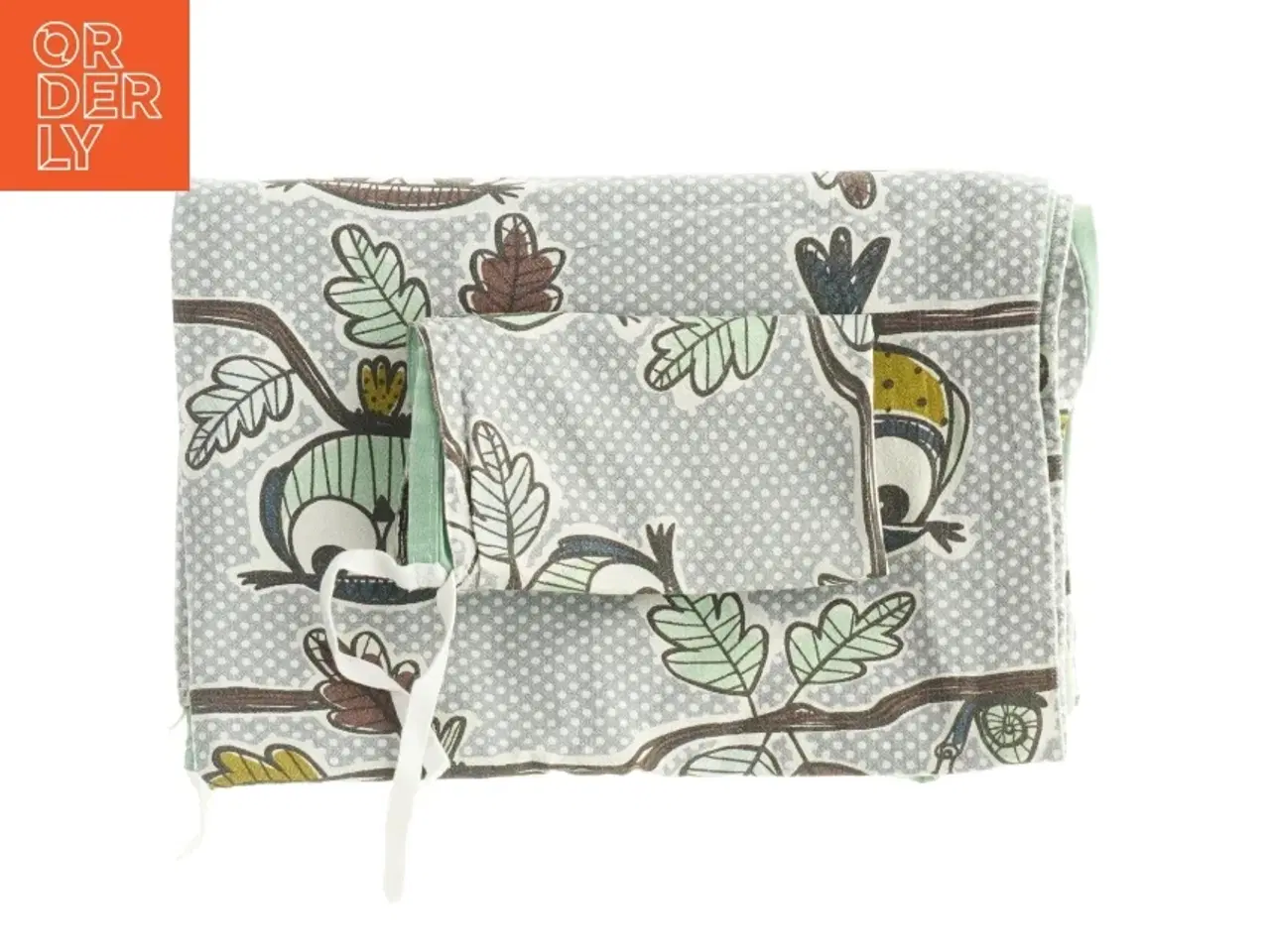 Billede 6 - Babysengetøj  med dyreprint næsten som nyt(str. 34 x 40 cm 65 x 87 cm)