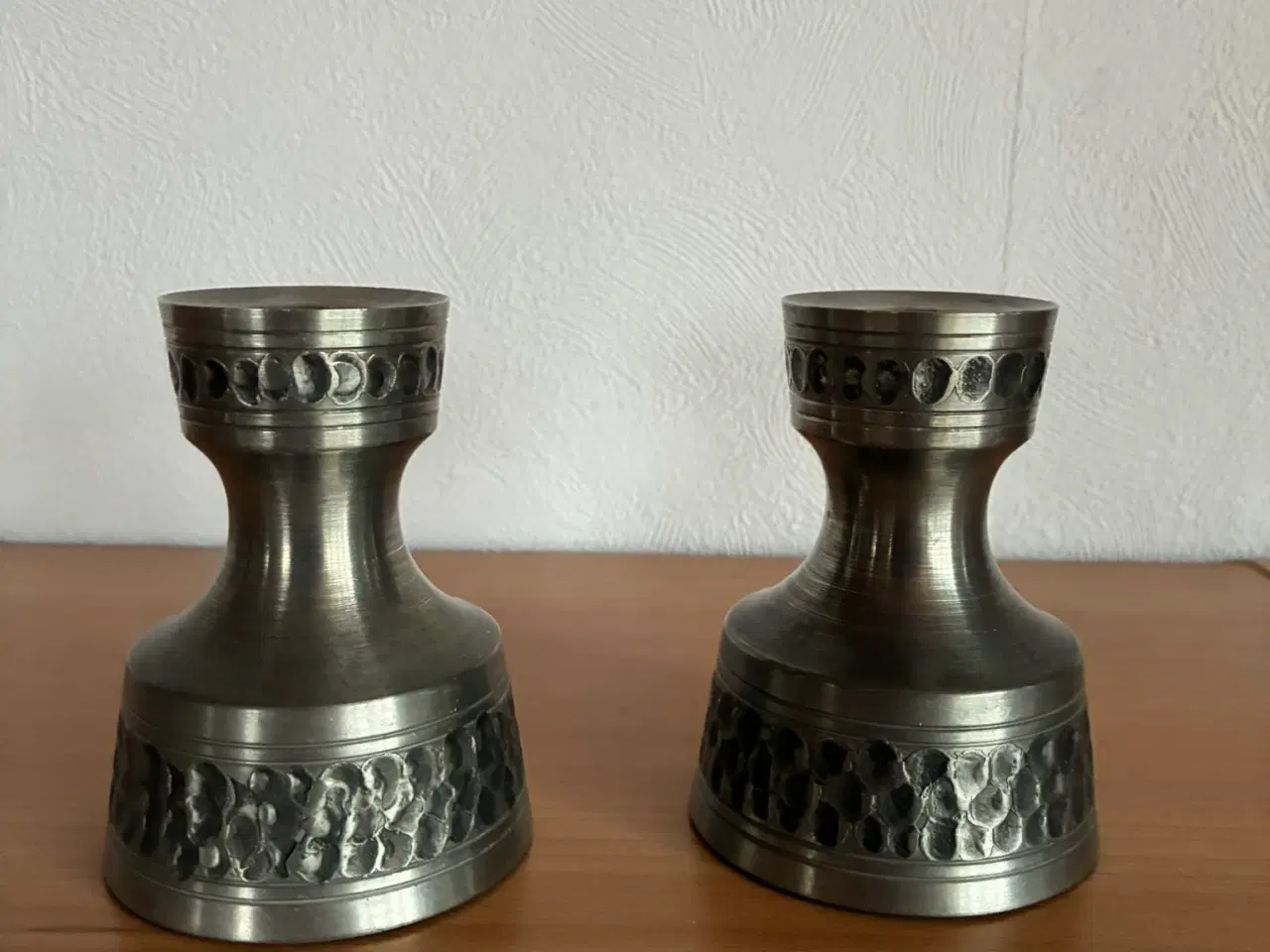 Billede 1 - Oslo Metal tin lysestager