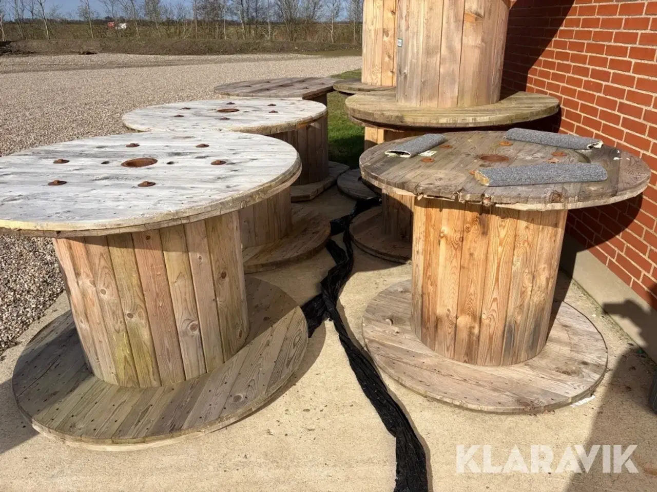 Billede 7 - Kabeltromler 8 styk